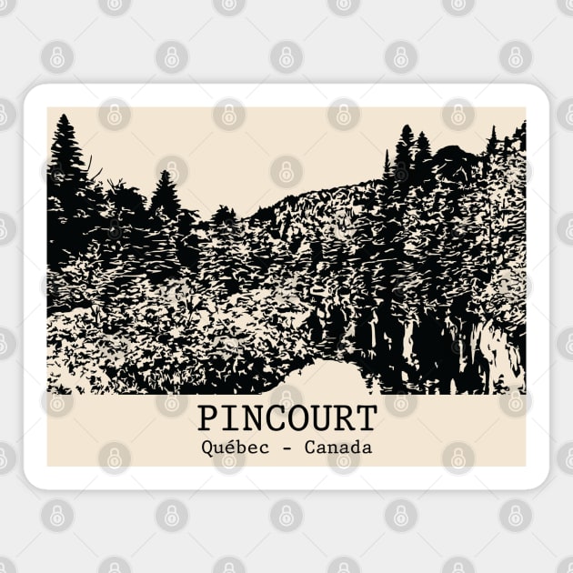 Pincourt - Québec Magnet by Lakeric
